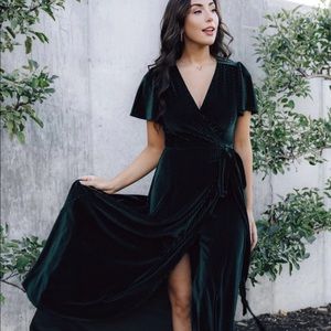 Baltic Born Emerald Dress worn once